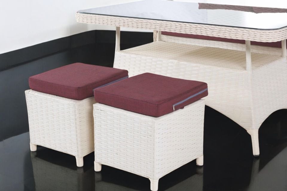 Lifos (İnce Rattan) 3'lü Oturma Grubu